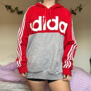 adidas colorblock hoodie